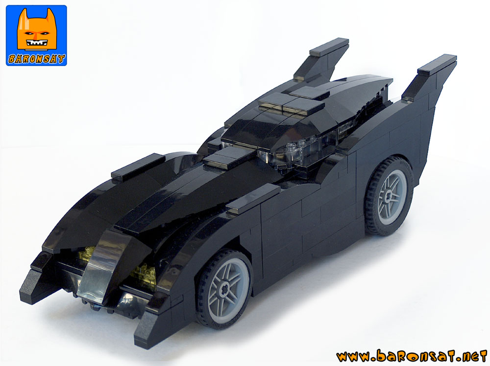 Lego Moc Tnba Batmobile Custom Model